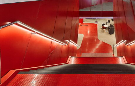 University of Western Sydney Liverpool Campus University flooring with BS classic rubber flooring